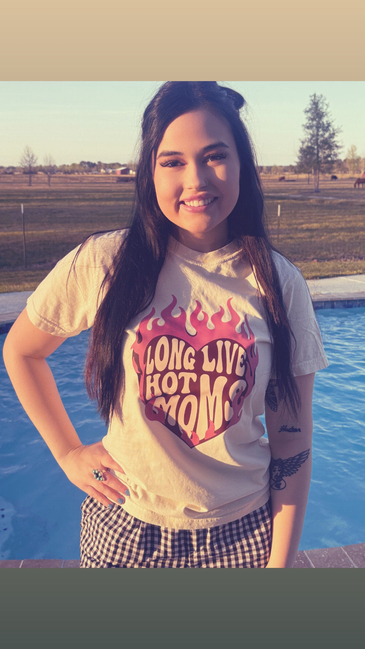 Long Live Hot Moms Tee